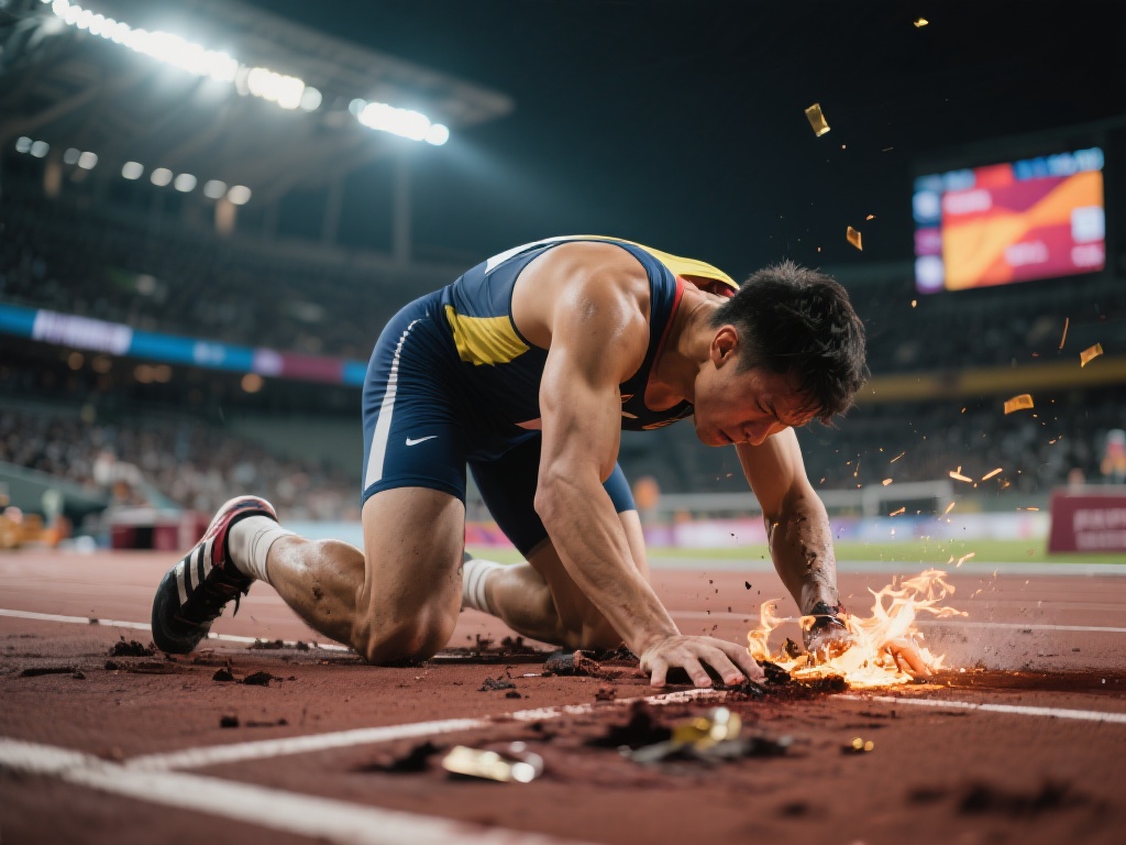 在竞技体育的世界里，胜利的光环往往掩盖了失败的阴影